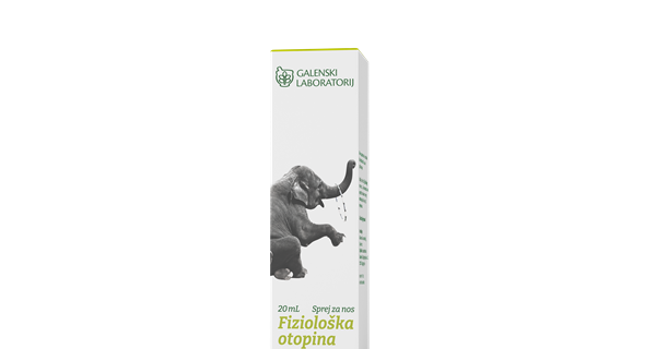 FIZIOLOŠKA OTOPINA SPREJ ZA NOS 20 ML