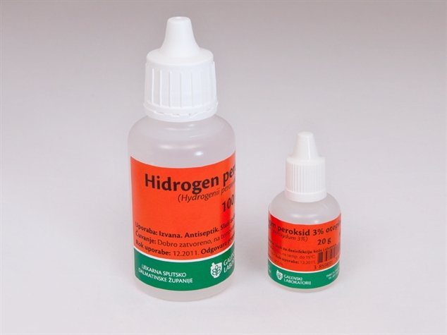 Eltitkolt gyógyszer a 3%-os Hidrogén-peroxid