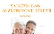 SVJETSKI DAN ALZHEIMEROVE BOLESTI