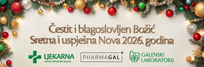Čestit i blagoslovljen Božić, Sretna i uspješna Nova 2026. godina